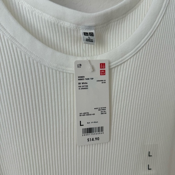 Uniqlo Ribbed Tank Top - Picture 2 of 4